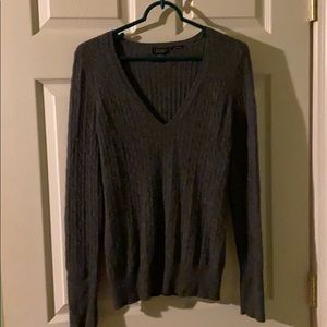 Grey cashmere sweater